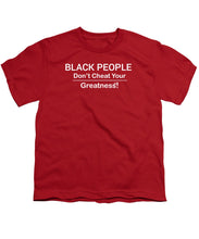 Load image into Gallery viewer, Black People - Youth T-Shirt

