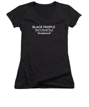 Load image into Gallery viewer, Black People - Women&#39;s V-Neck

