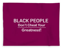 Load image into Gallery viewer, Black People - Blanket
