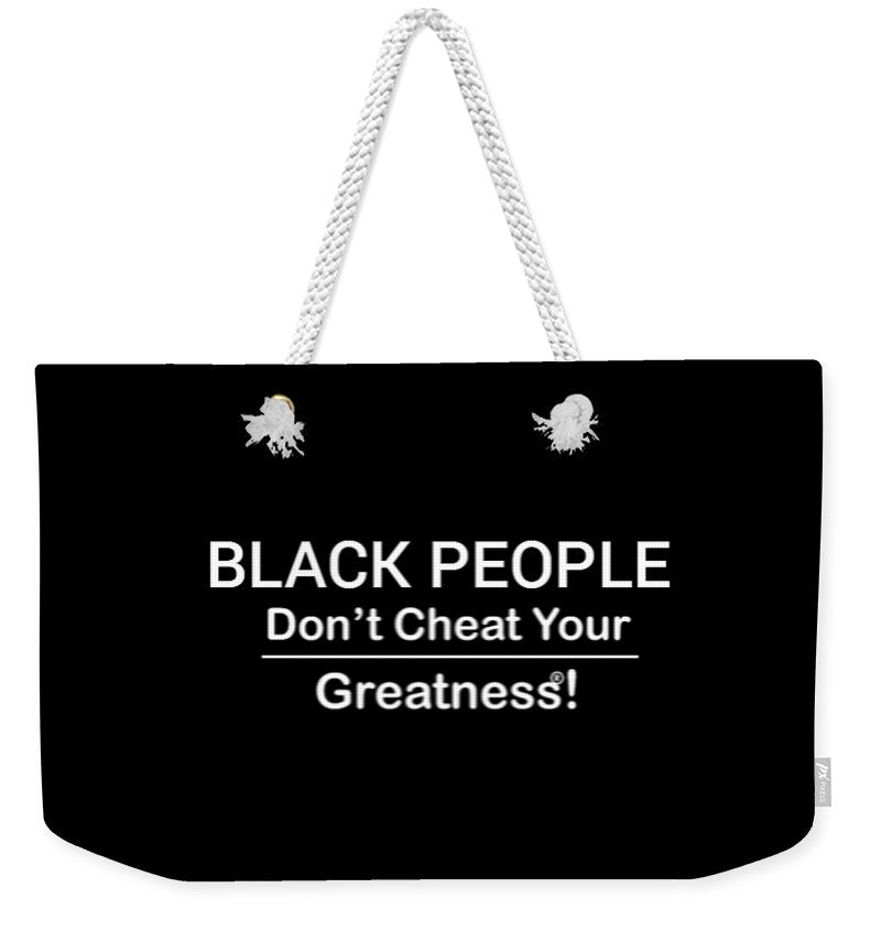 Black People - Weekender Tote Bag
