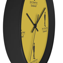 Load image into Gallery viewer, Black &amp; Gold Wall clock
