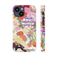 Japanese Phone Case With Card Holder