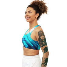 Load image into Gallery viewer, Seamless Sports Bra (AOP)
