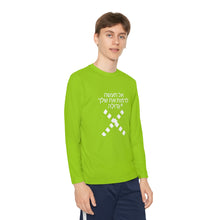 Load image into Gallery viewer, Hebrew Youth Long Sleeve Competitor Tee
