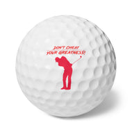 Golf Balls, 6pcs