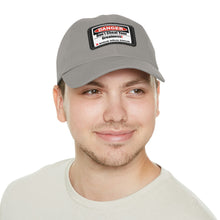 Load image into Gallery viewer, Don't Cheat Your Greatness, Dangerous, Dad Hat with Leather Patch
