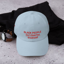Load image into Gallery viewer, Black People Dad hat
