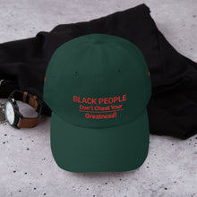 Load image into Gallery viewer, Black People Dad hat
