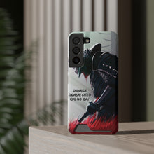 Load image into Gallery viewer, Japanese Phone Case With Card Holder
