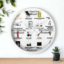 Load image into Gallery viewer, Black Inventors Wall clock
