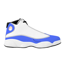 Load image into Gallery viewer, Get That Bag, Basketball Shoes - Blue &amp; White
