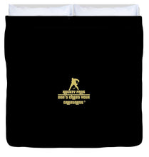 Load image into Gallery viewer, Hockey Fans - Duvet Cover
