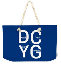 Load image into Gallery viewer, DCYG Xclusive  - Weekender Tote Bag
