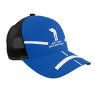 Golfers Brim Mesh Baseball Cap