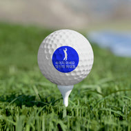 Korean Men's Golf Balls, 6pcs