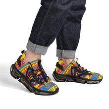 Load image into Gallery viewer, Espanol Air Max React Sneakers - Black
