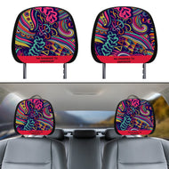 Espanol Car Headrest Covers