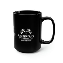 Load image into Gallery viewer, Racing Fan's Black Mug, 15oz
