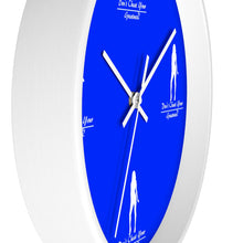 Load image into Gallery viewer, Women's Blue &amp; White Wall clock
