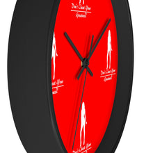 Load image into Gallery viewer, Women's Red &amp; White Wall clock
