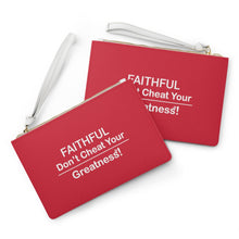 Load image into Gallery viewer, Faithful Clutch Bag
