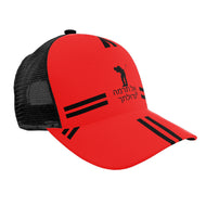 Hebrew Golfers Brim Mesh Baseball Cap
