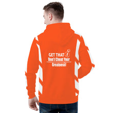 Load image into Gallery viewer, Don't Cheat Your Greatness, Get That Bag, Men's  Hoodie

