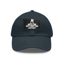 Load image into Gallery viewer, Hockey Fans Dad Hat with Leather Patch
