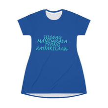 Load image into Gallery viewer, Filipino All Over Print T-Shirt Dress
