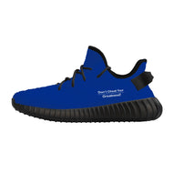 Breathable Mesh Knit Sneaker - Black