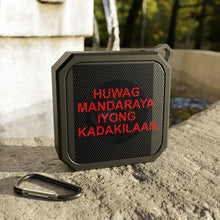 Load image into Gallery viewer, Filipino Blackwater Outdoor Bluetooth Speaker
