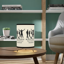 Load image into Gallery viewer, Black People Tripod Lamp with High-Res Printed Shade, US\CA plug
