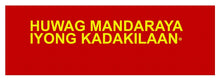 Load image into Gallery viewer, Filipino - Yoga Mat
