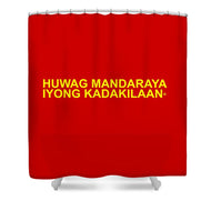 Filipino - Shower Curtain