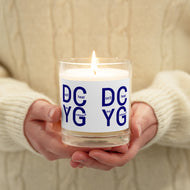 DCYG Exclusive . Glass jar soy wax candle