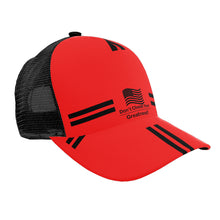 Load image into Gallery viewer, USA Brim Mesh Baseball Cap
