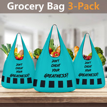 Load image into Gallery viewer, 3 Pcs Grocery Bags
