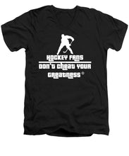 Load image into Gallery viewer, Hockey Fan's - Men's V-Neck T-Shirt
