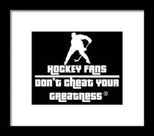 Load image into Gallery viewer, Hockey Fan's - Framed Print
