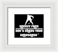 Load image into Gallery viewer, Hockey Fan's - Framed Print
