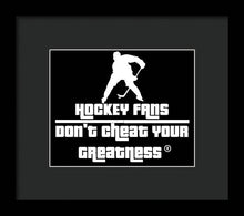 Load image into Gallery viewer, Hockey Fan's - Framed Print
