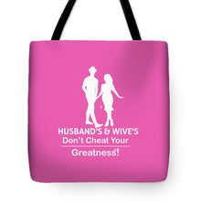 Load image into Gallery viewer, Husband's and Wive's  - Tote Bag

