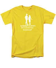 Load image into Gallery viewer, Husband's and Wive's  - Men's T-Shirt  (Regular Fit)
