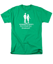 Load image into Gallery viewer, Husband's and Wive's  - Men's T-Shirt  (Regular Fit)
