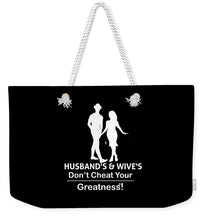 Load image into Gallery viewer, Husband's and Wive's  - Weekender Tote Bag
