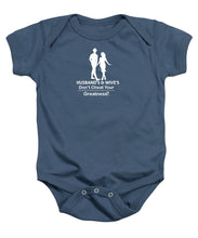 Load image into Gallery viewer, Husband's and Wive's  - Baby Onesie
