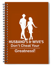 Load image into Gallery viewer, Husband's and Wive's  - Spiral Notebook
