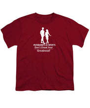 Load image into Gallery viewer, Husband's and Wive's  - Youth T-Shirt
