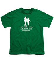 Load image into Gallery viewer, Husband's and Wive's  - Youth T-Shirt
