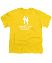 Load image into Gallery viewer, Husband's and Wive's  - Youth T-Shirt
